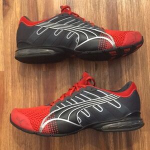 Puma Orange Running Shoes